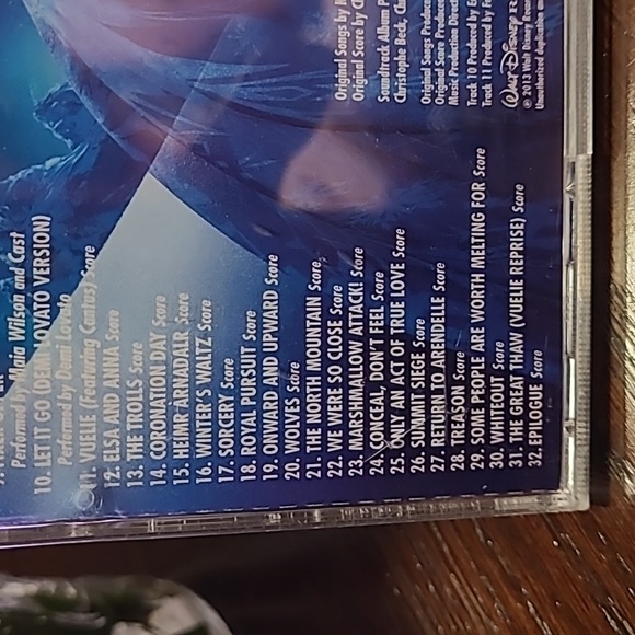 Frozen original soundtrack 2013  CD excellent preloved condition Disney records! - Picture 4 of 9
